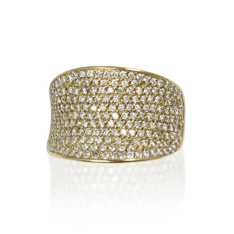 18k Gold & Diamond Ring