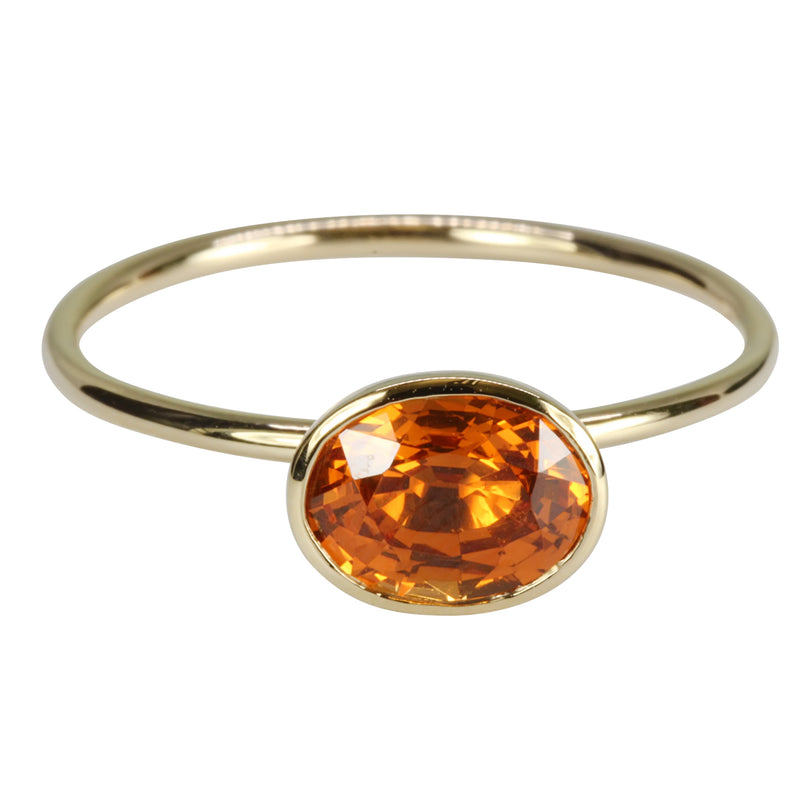 14k Gold Spessartite Ring