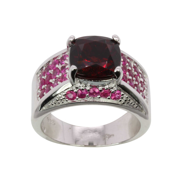 SS Ruby & Almandite Garnet Ring