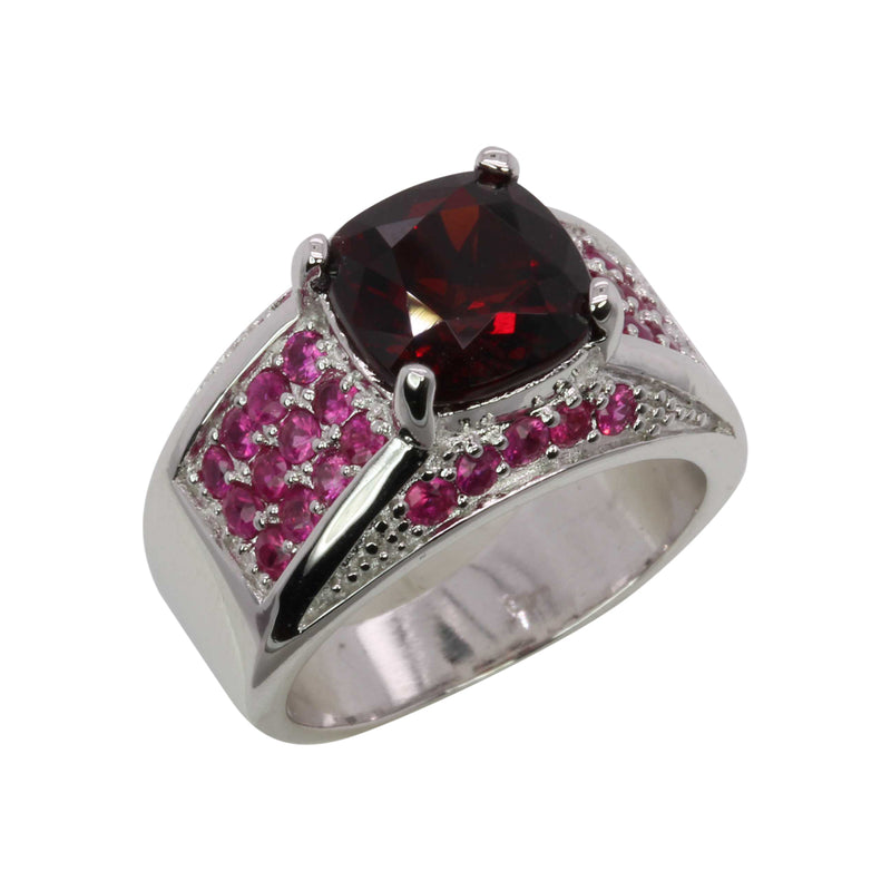 SS Ruby & Almandite Garnet Ring