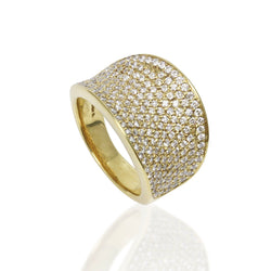 18k Gold & Diamond Ring